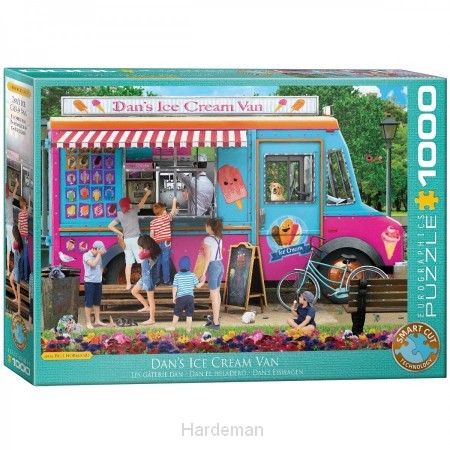 Puzzel Dan's ice cream van (1000)