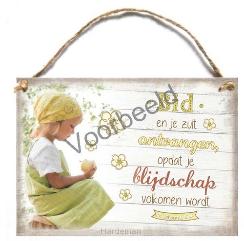 Bid en je zult ontvangen