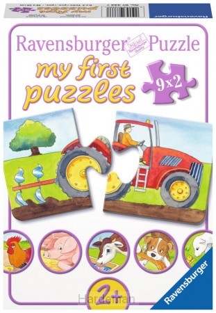 Puzzel Op de boerderij (9x2)
