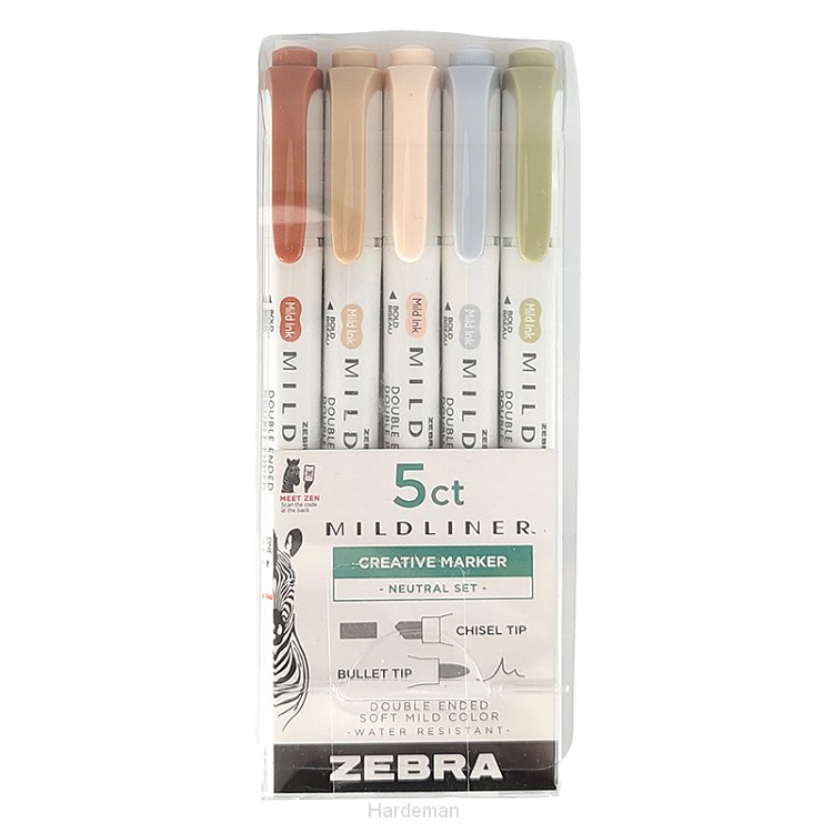 Highlighter-Midliner Neutral (5stuks)