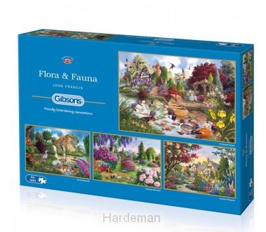 Puzzel Flora & Fauna (4x500)