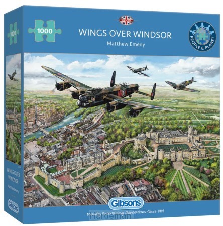 Puzzel Wings over Windsor (1000)