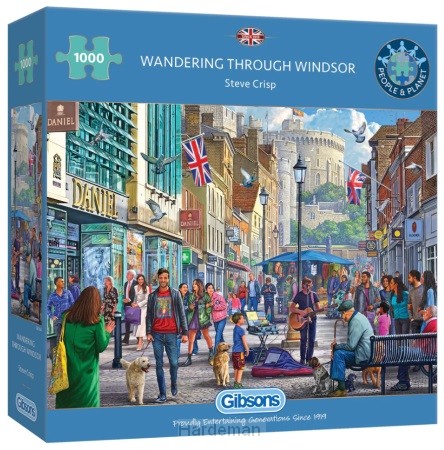 Puzzel Wandering Through Windsor (1000)