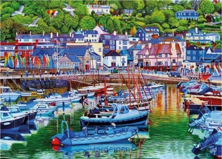 Puzzel Lyme Regis Harbour (1000)