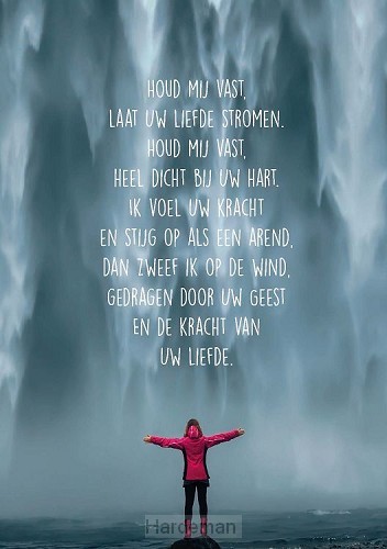 Poster houd mij vast