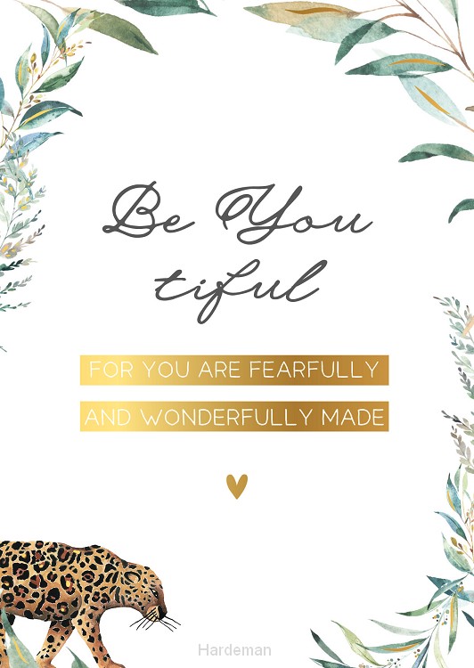 Poster A4  Be You tiful