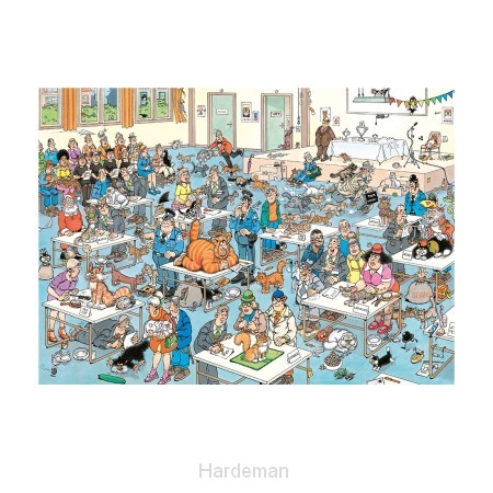 Puzzel De kattenshow (1000)