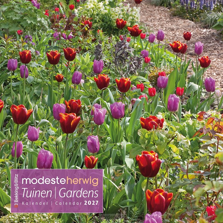 Tuinen - Gardens, Modeste Herwig maandkalender 2027