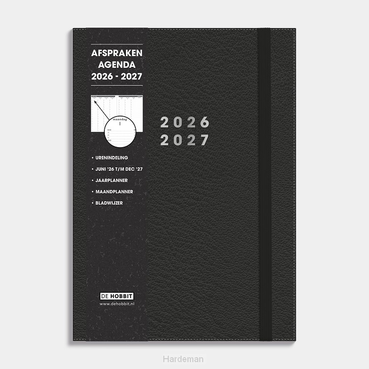 AFSPRAKENAGENDA 2026-2027 A4 LEDERLOOK