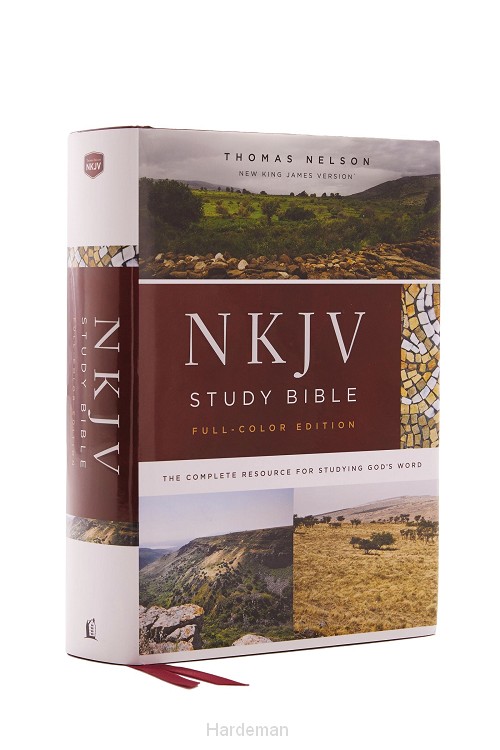 NKJV Study Bible, Hardcover, Burgundy, F