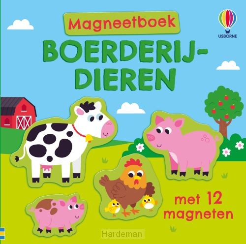 Boerderijdieren magneetboek