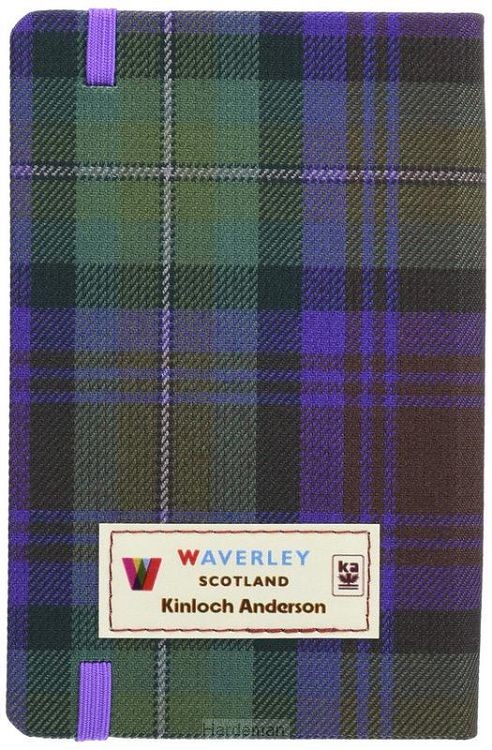 Waverley (M): Isle of Skye Tartan Cloth Commonplace Notebook