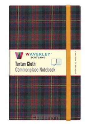 Cameron of Erracht: Waverley Scotland Large Tartan Commonplace Notebook