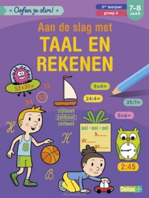 Aan de slag met taal en rekenen / 2de leerjaar groep 4 7-8 jaar
