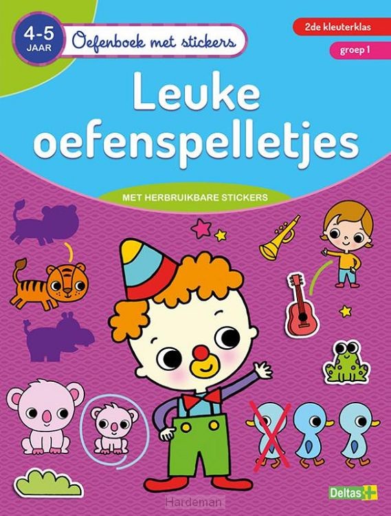 Leuke oefenspelletjes / 4-5 jaar groep 1