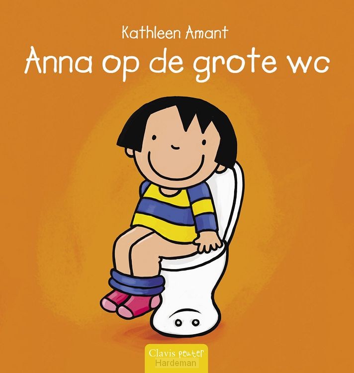 Op de grote wc