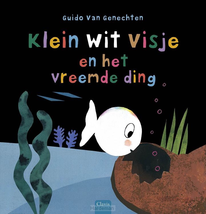 Klein wit visje en het vreemde ding