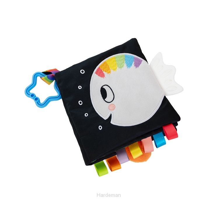 Klein wit visje speelboekje