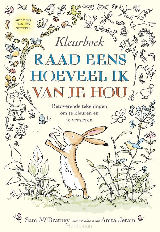 Kleurboek raad eens hoeveel ik van je hou