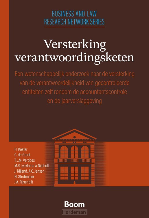 Versterking verantwoordingsketen (1e druk)