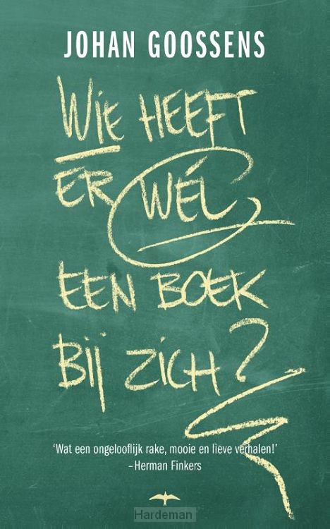 Wie heeft er wél een boek bij zich?