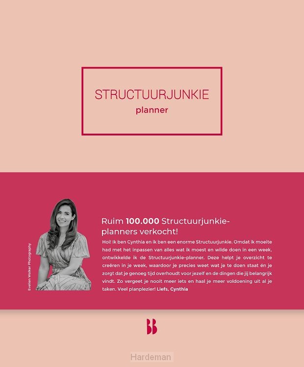 Structuurjunkie-planner zonder datum