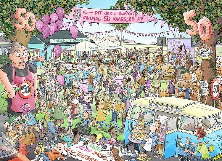 PARTY PUZZLE - SARAH