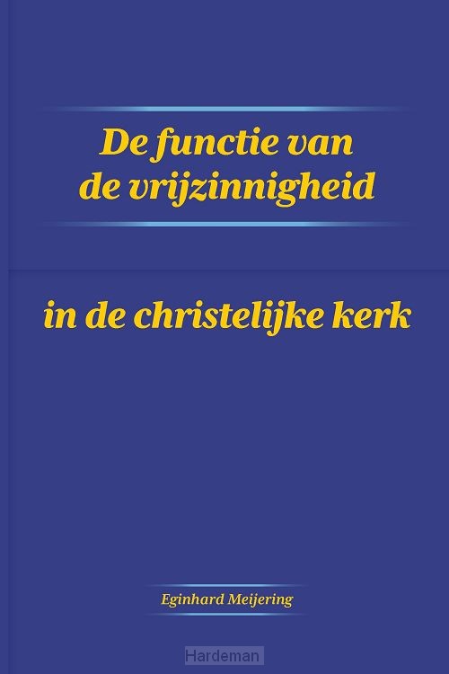 De functie van de vrijzinnigheid in de christelijke kerk