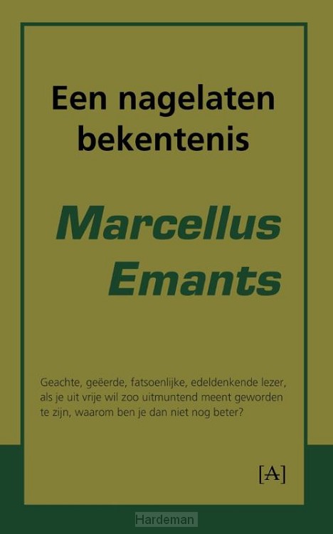 Een nagelaten bekentenis