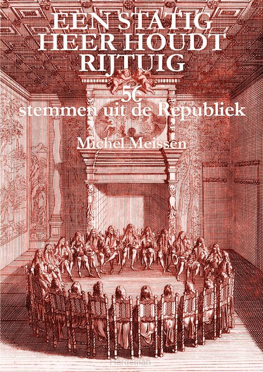 Een statig heer houdt rijtuig