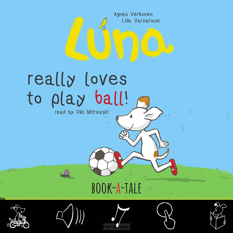 Luna really loves to play ball!