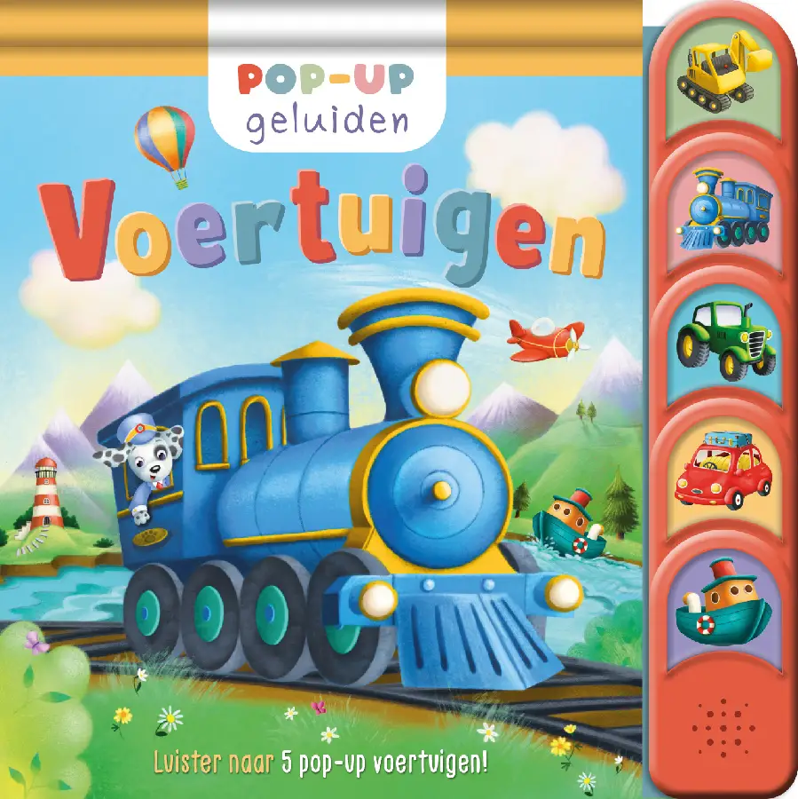 Voertuigen - Pop-up geluidenboek