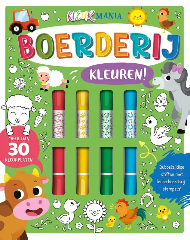 Boerderij kleuren! - Kleurmania