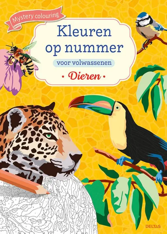 Kleuren op nr. voor volwassenen - Dieren
