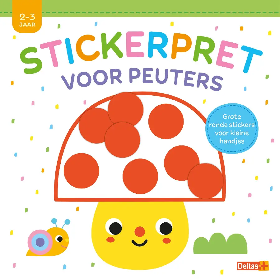Stickerpret voor peuters / 2-3 jaar
