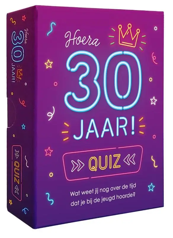 Quiz Hoera 30 jaar!