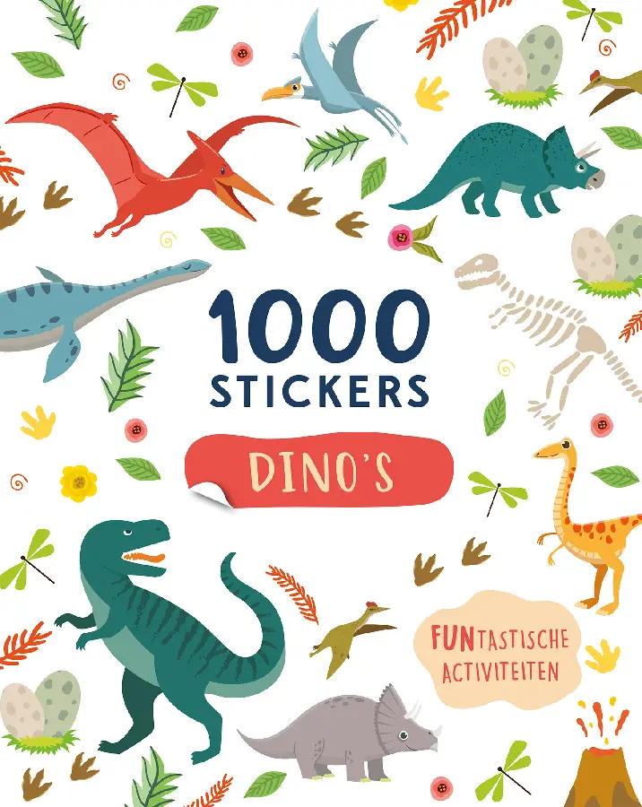 Dino's - 1000 stickers
