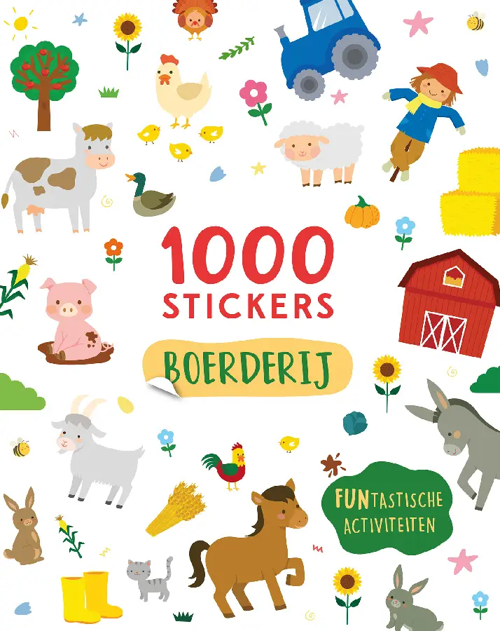Boerderij - 1000 stickers