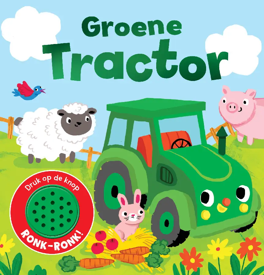 Groene Tractor - 1-geluidboek