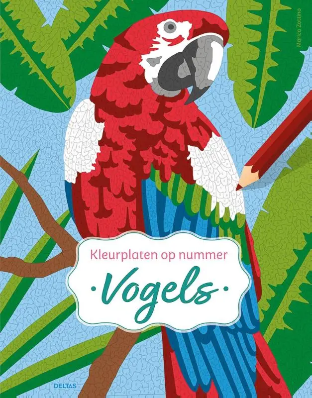 Vogels - Kleurplaten op nummer