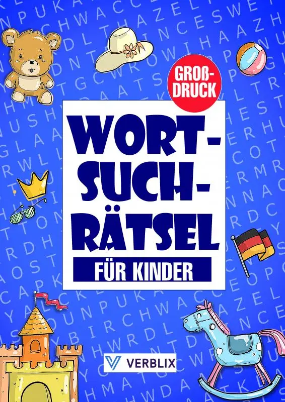 Wortsuchrätsel für Kinder