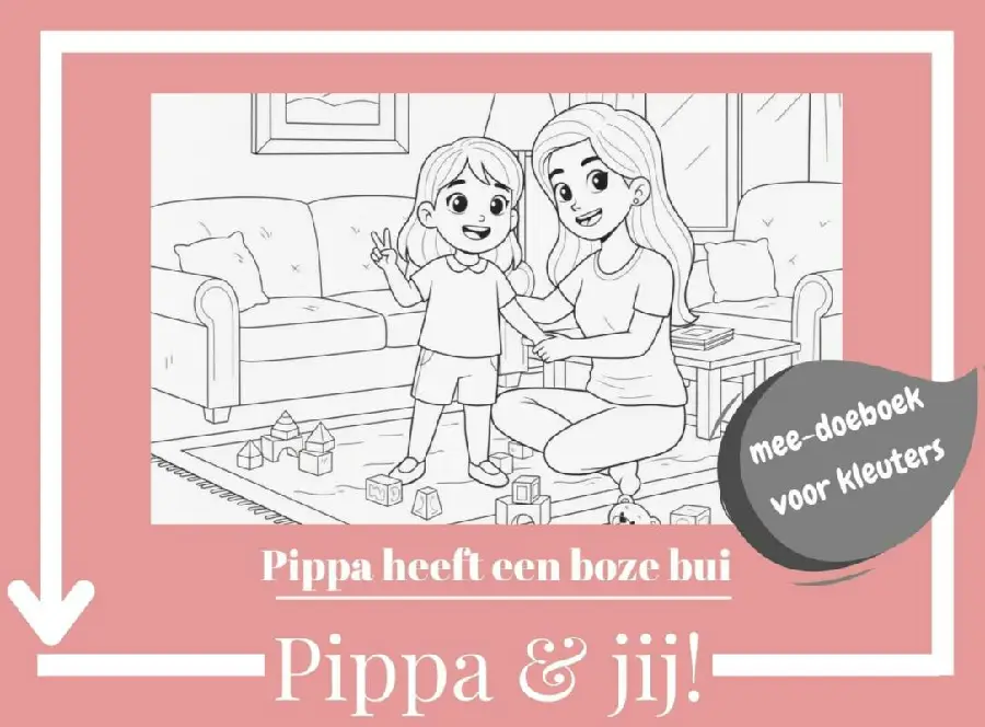 Pippa heeft een boze bui