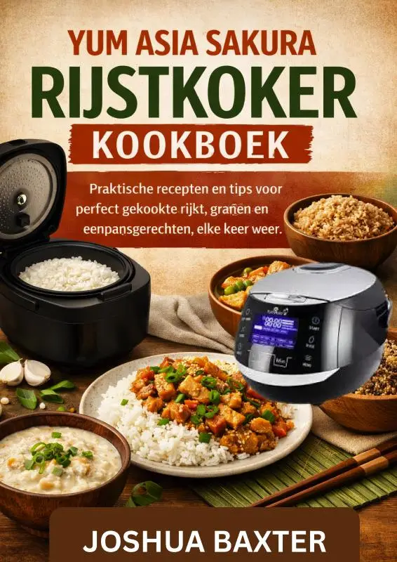 YUM ASIA SAKURA RIJSTKOKER KOOKBOEK