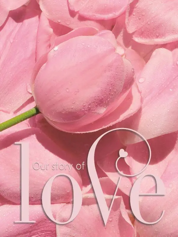 Gastenboek bruiloft LOVE luxe hardcover voor 250 gasten