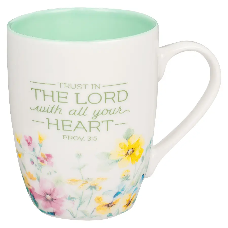 Mug Multi-Floral Trust in the Lord Prov.