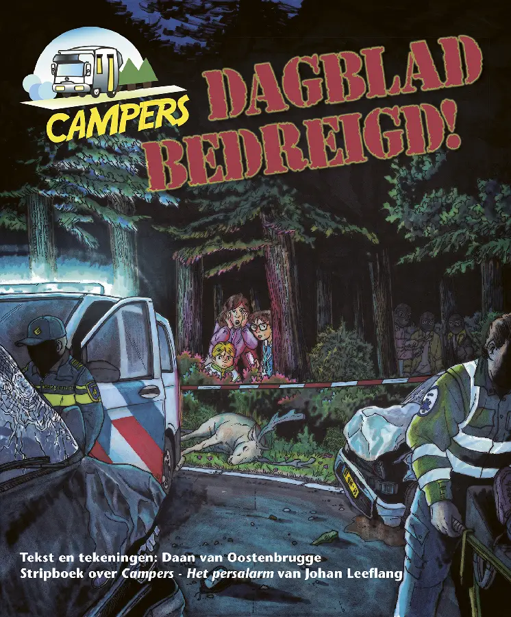 Dagblad bedreigd - stripboek