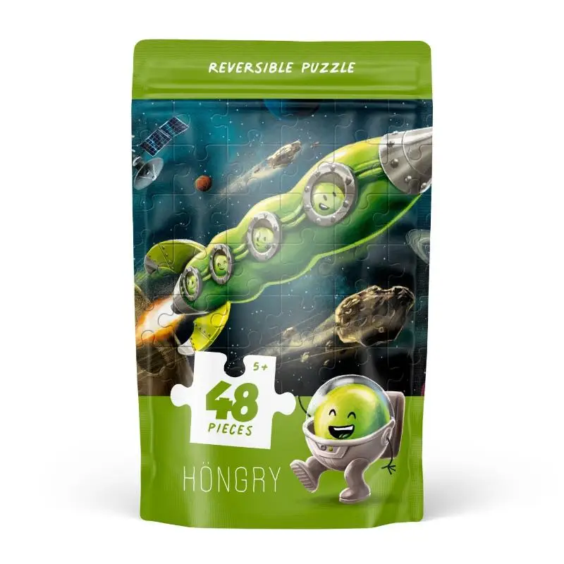 Erwtjes in de ruimte puzzel