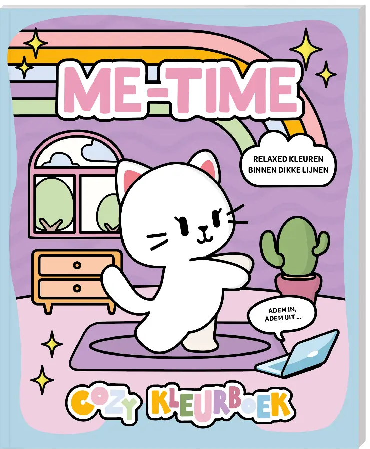 Cozy kleurboek voor volwassenen - Me time