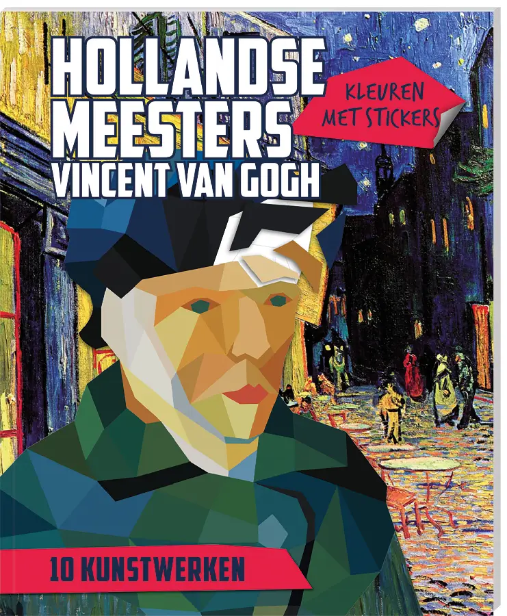 Kleuren met Stickers - Hollandse Meesters: Vincent van Gogh