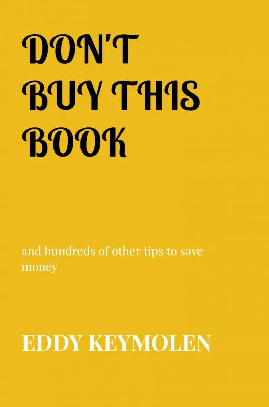 DON'T BUY THIS BOOK